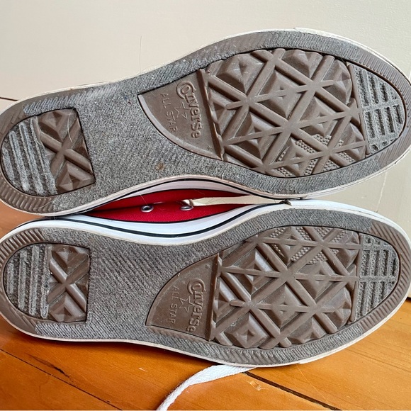 Converse Red High-Top Sneakers - Picture 2 of 3